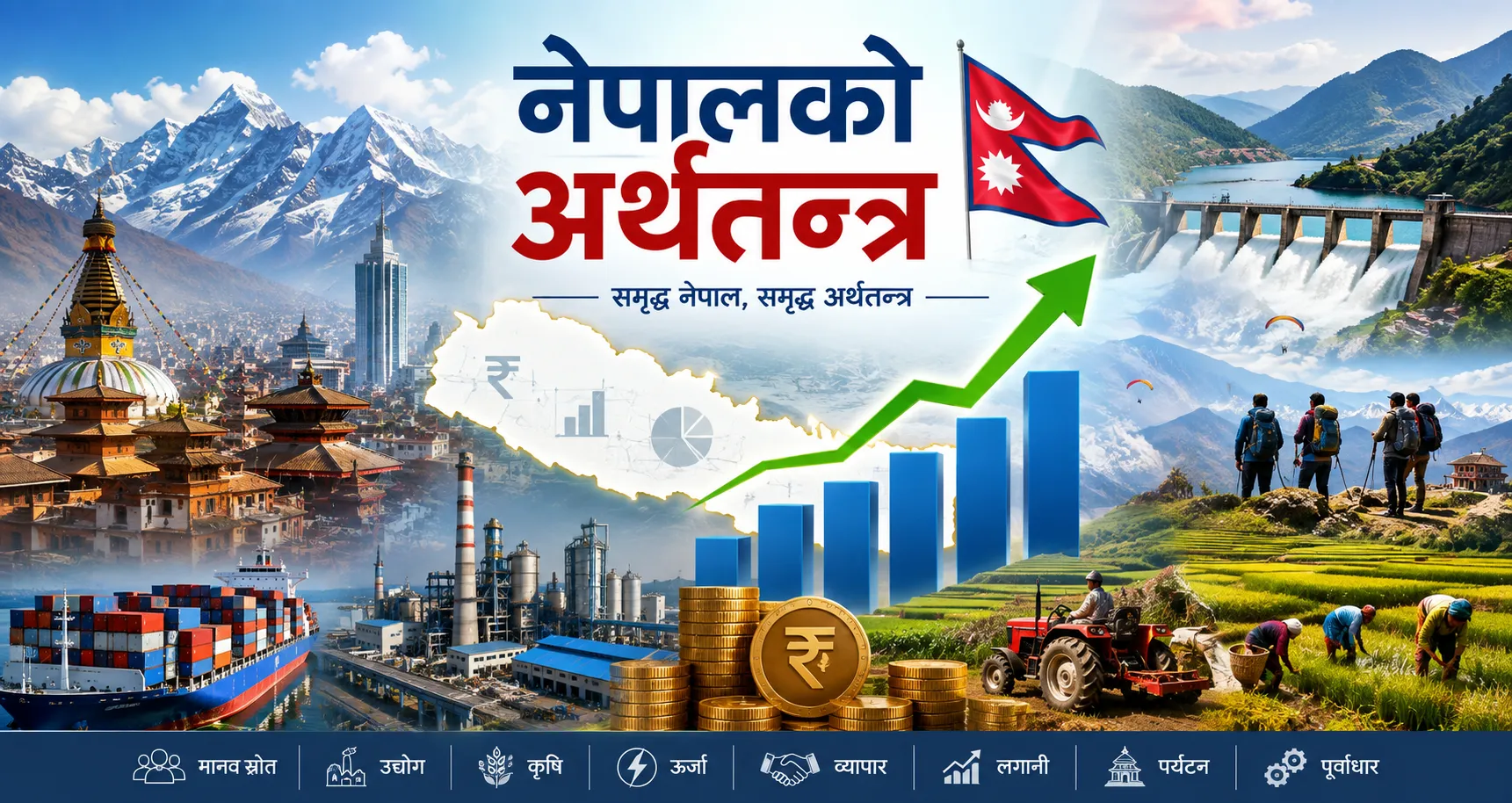 रेमिट्यान्सले धानेको अर्थतन्त्र, उत्पादनमा अझै कमजोरी