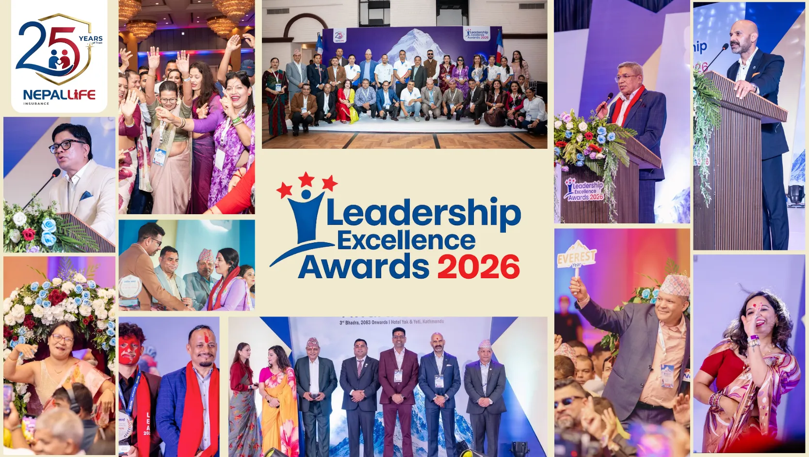 नेपाल लाइफ इन्स्योरेन्सको "Leadership Excellence Awards 2026" भव्यताका साथ सम्पन्न