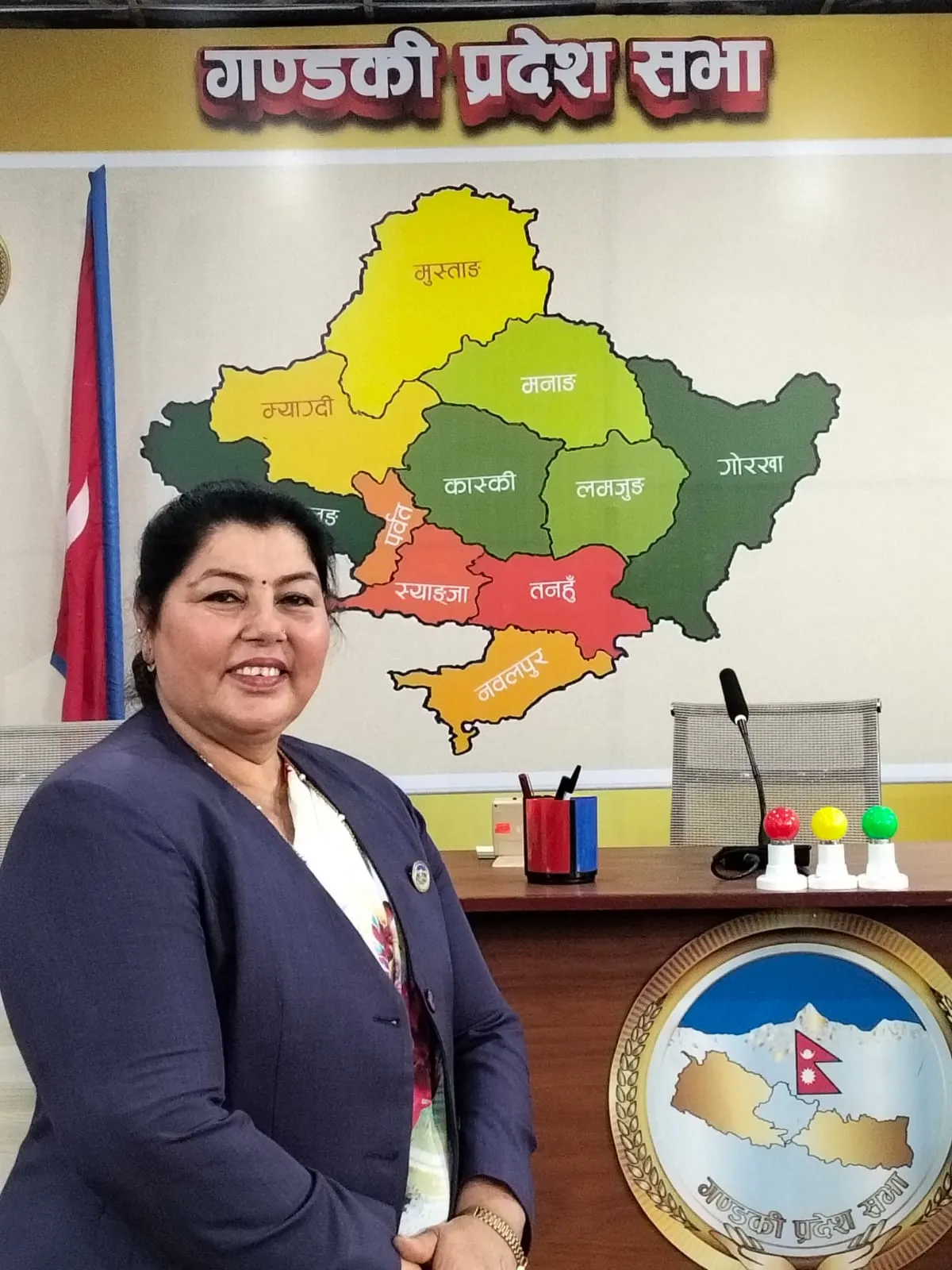 गण्डकी भुगोल तर्फबाट महिला केन्द्रीय सदस्यमा सरस्वती अर्यालको उम्मेदवारी