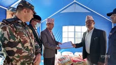 निसीखोला बाढी  २४ घर बगे २१ घरमा क्षति